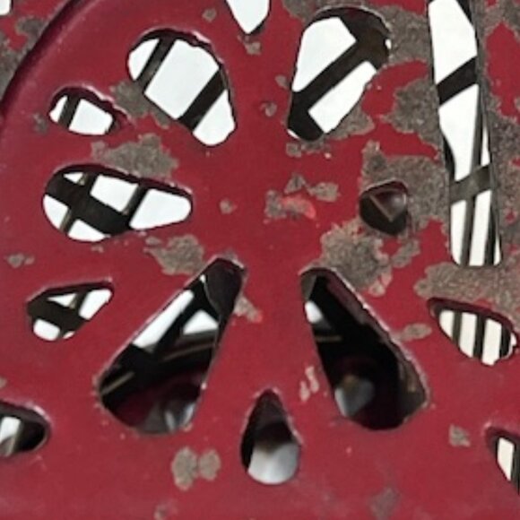 VTG Arcade Cast Iron Footed Cash Register Mesh Coin Bank 3.25"x2.5"x3.75" - Picture 13 of 14